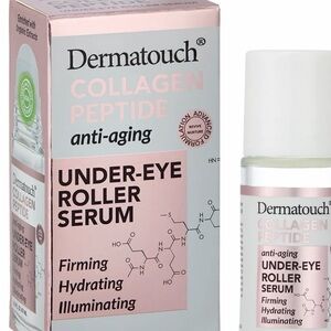 Collagen Peptide Under-Eye Roller Serum - Pink and White